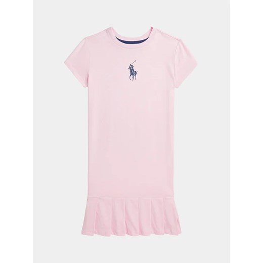 Sukienka dziewczęca Polo Ralph Lauren różowa