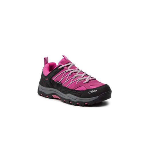 CMP Trekkingi Rigel Low Trekking Shoe Kids Wp 3Q54554J Różowy 41 promocyjna cena MODIVO