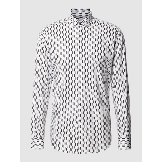 Koszula biznesowa ze wzorem na całej powierzchni ze sklepu Peek&Cloppenburg  w kategorii Koszule męskie - zdjęcie 169201613