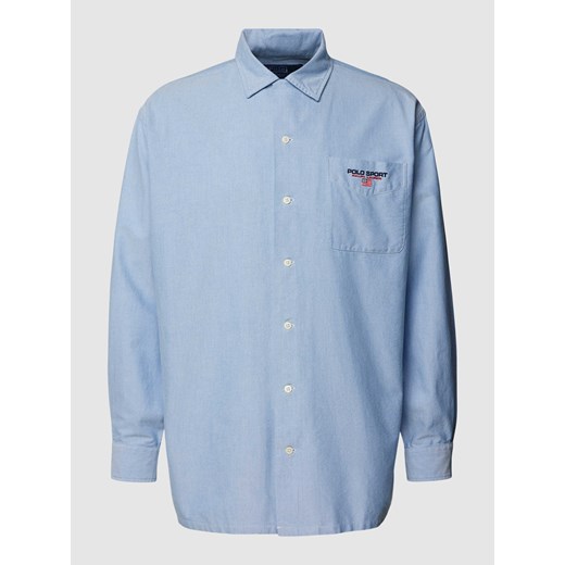 Koszula casualowa o kroju classic fit z kieszenią na piersi ze sklepu Peek&Cloppenburg  w kategorii Koszule męskie - zdjęcie 169201654