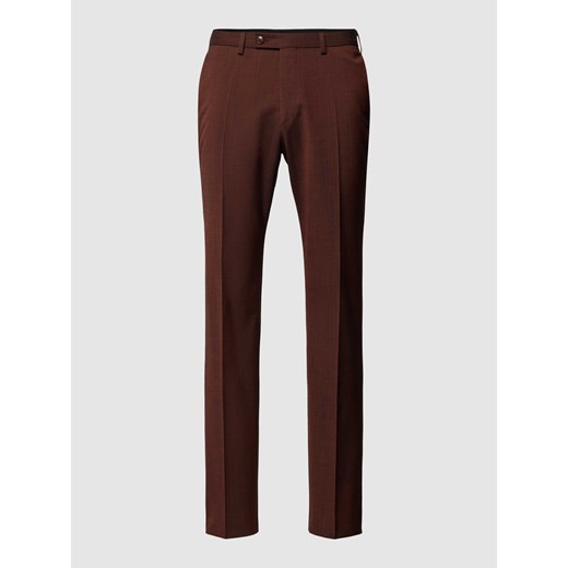 Spodnie do garnituru o kroju slim fit z mieszanki żywej wełny model ‘Franco’ Digel 54 Peek&Cloppenburg 