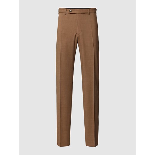 Spodnie do garnituru o kroju slim fit z zapięciem na guzik ze sklepu Peek&Cloppenburg  w kategorii Spodnie męskie - zdjęcie 169201753