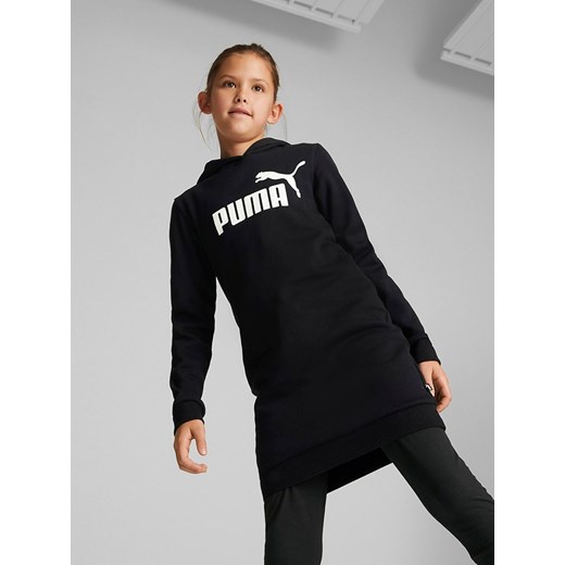 Puma Sukienka &quot;ESS&quot; w kolorze czarnym ze sklepu Limango Polska w kategorii Sukienki dziewczęce - zdjęcie 169202672