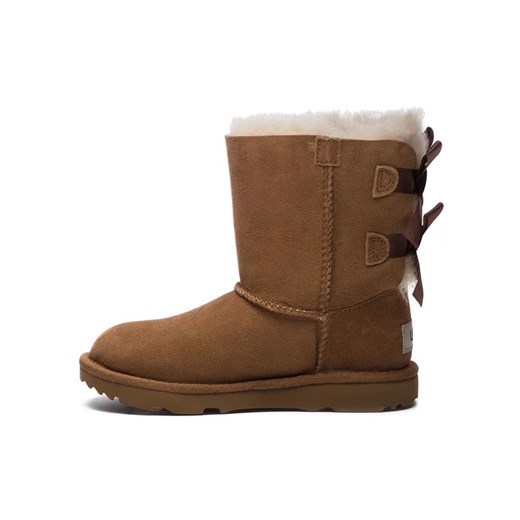 Ugg Śniegowce T Bailey Bow II 1017394T Brązowy 30 okazja MODIVO