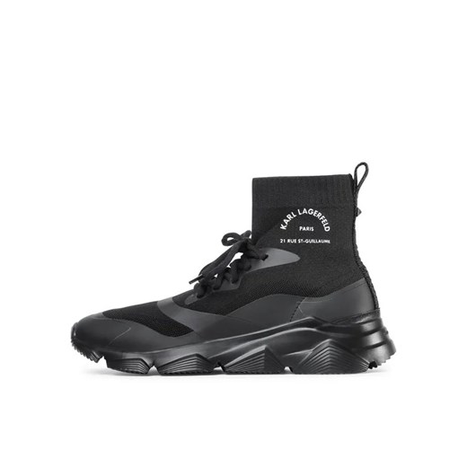 KARL LAGERFELD Sneakersy KL51641 Czarny Karl Lagerfeld 46 MODIVO okazyjna cena