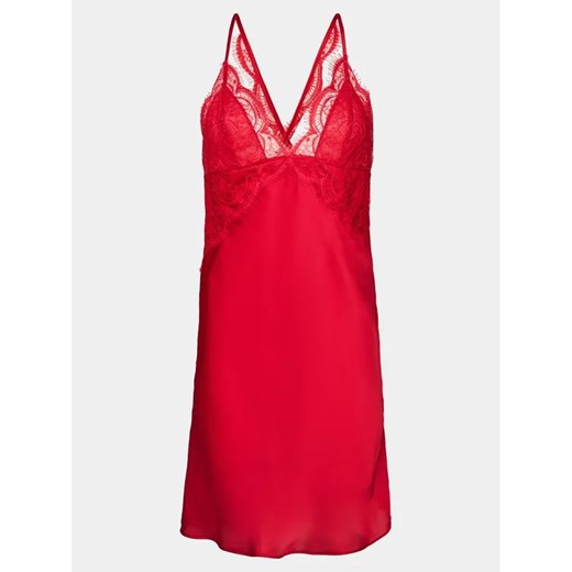 Hunkemöller Koszula nocna Aldana 204996 Czerwony Regular Fit Hunkemöller XXS MODIVO