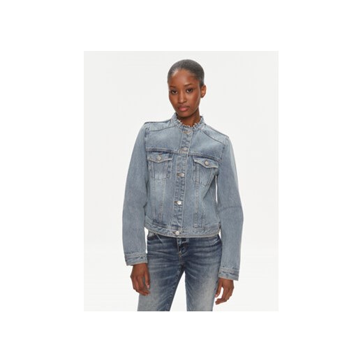 Armani Exchange Kurtka jeansowa 3DYB60 Y14BZ 1500 Niebieski Regular Fit ze sklepu MODIVO w kategorii Kurtki damskie - zdjęcie 169204021