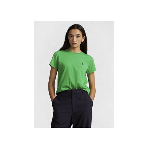 Polo Ralph Lauren T-Shirt New Rltpp 211898698020 Zielony Regular Fit ze sklepu MODIVO w kategorii Bluzki damskie - zdjęcie 169204344