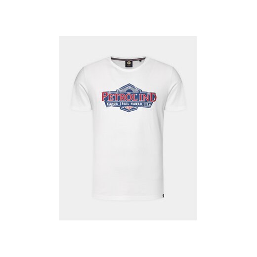 Petrol Industries T-Shirt M-1040-TSR602 Biały Regular Fit ze sklepu MODIVO w kategorii T-shirty męskie - zdjęcie 169204573