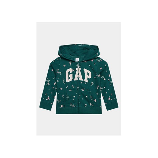Gap Bluza 787742-00 Zielony Regular Fit ze sklepu MODIVO w kategorii Bluzy chłopięce - zdjęcie 169204931