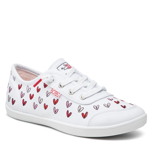 Sneakersy Skechers Love Brigade 113951/WRPK White/Red/Pink Skechers 38.5 okazyjna cena eobuwie.pl