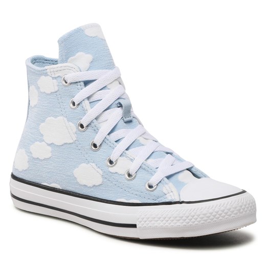 Trampki Converse Ctas Hi A02924C Lt Armory Blue/White/Black Converse 37 promocja eobuwie.pl
