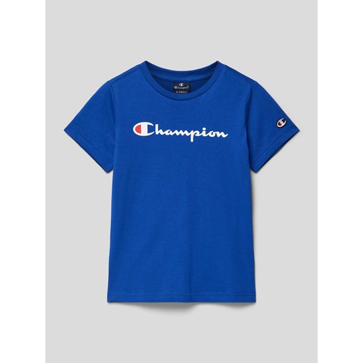 T-shirt z okrągłym dekoltem ze sklepu Peek&Cloppenburg  w kategorii T-shirty chłopięce - zdjęcie 169208703