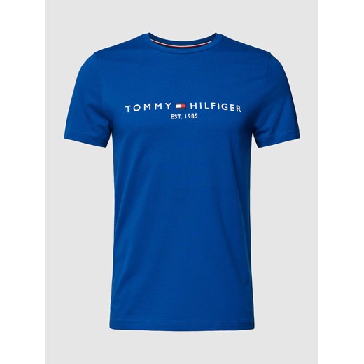 T-shirt z wyhaftowanym logo ze sklepu Peek&Cloppenburg  w kategorii T-shirty męskie - zdjęcie 169208721