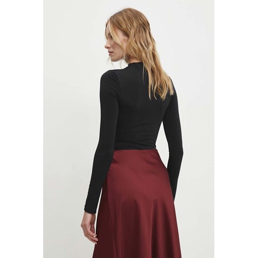 Answear Lab body damskie kolor czarny gładka Answear Lab L ANSWEAR.com