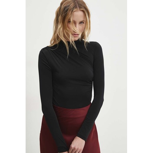 Answear Lab body damskie kolor czarny gładka Answear Lab L ANSWEAR.com