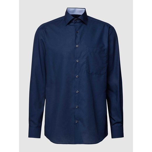 Koszula biznesowa o kroju comfort fit z kieszenią na piersi ze sklepu Peek&Cloppenburg  w kategorii Koszule męskie - zdjęcie 169216544