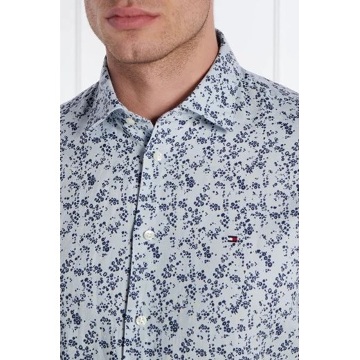 Tommy Hilfiger Koszula | Regular Fit | z dodatkiem lnu Tommy Hilfiger 42 okazyjna cena Gomez Fashion Store