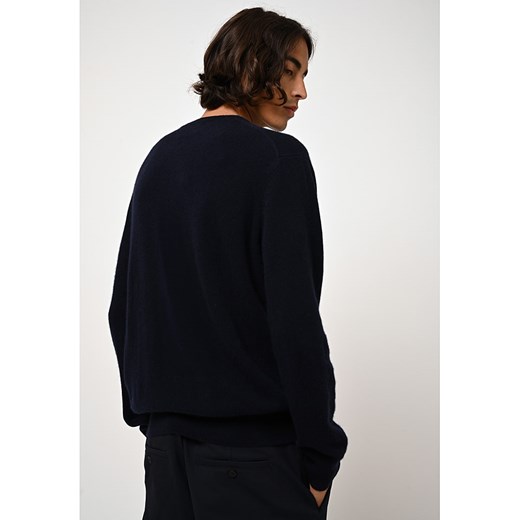 AUTHENTIC CASHMERE Kaszmirowy sweter "Aigliére" w kolorze granatowym XXL promocja Limango Polska