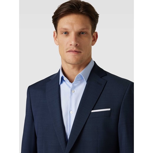 Marynarka na dwa guziki o kroju slim fit z tkanym wzorem model ‘Finch’ 27 Peek&Cloppenburg 