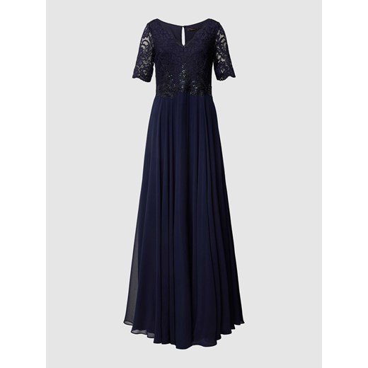 Sukienka wieczorowa z koronkowym obszyciem ze sklepu Peek&Cloppenburg  w kategorii Sukienki - zdjęcie 169221620