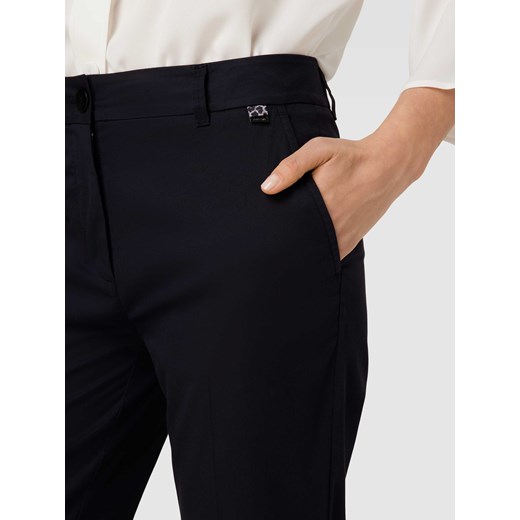 Spodnie materiałowe o kroju slim fit z zapięciem na guzik model ‘Franca’ Marc Cain 46 Peek&Cloppenburg 