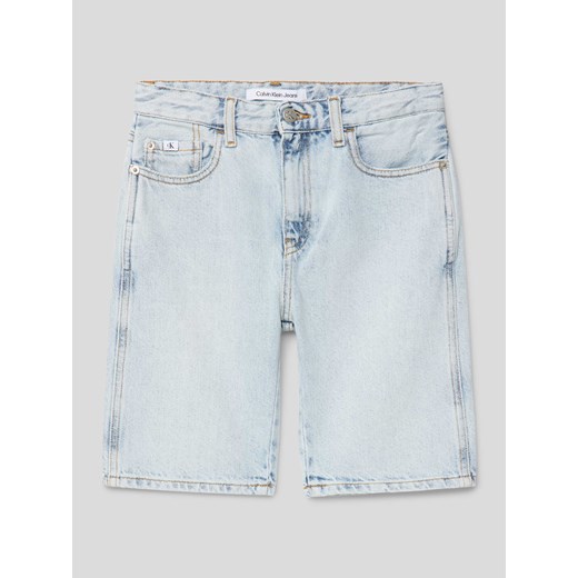 Szorty jeansowe o kroju relaxed fit z 5 kieszeniami ze sklepu Peek&Cloppenburg  w kategorii Spodenki chłopięce - zdjęcie 169221850