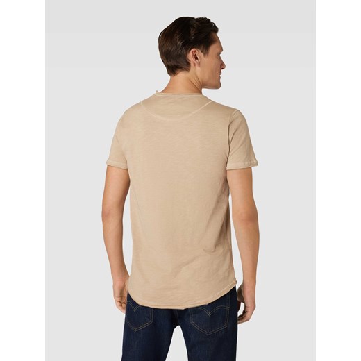 T-shirt w jednolitym kolorze model ‘Konrad’ Gabba M Peek&Cloppenburg 