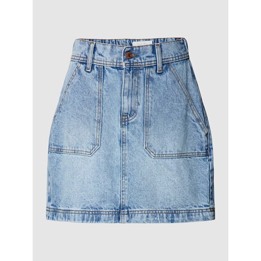 Spódnica jeansowa z nakładanymi kieszeniami model ‘REGINA’ ze sklepu Peek&Cloppenburg  w kategorii Spódnice - zdjęcie 169222092