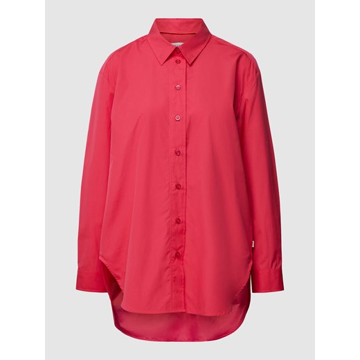 Bluzka koszulowa z bocznymi rozcięciami ze sklepu Peek&Cloppenburg  w kategorii Koszule damskie - zdjęcie 169222244