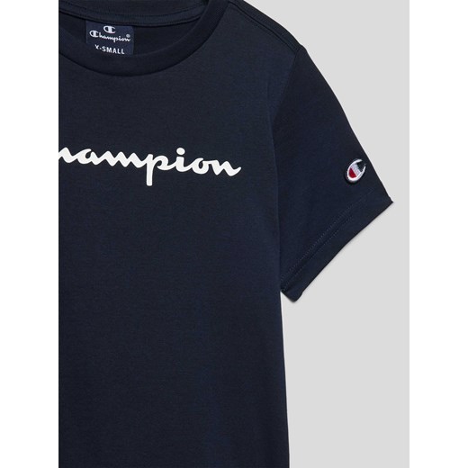 T-shirt z nadrukiem z logo Champion 104 Peek&Cloppenburg 