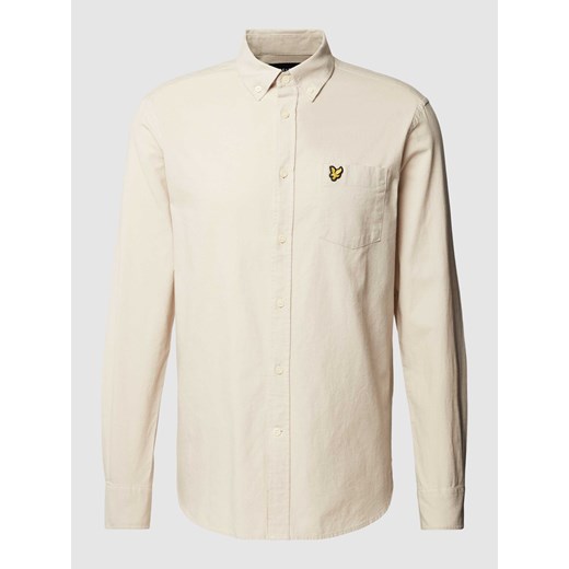 Koszula casualowa o kroju slim fit z kołnierzykiem typu button down ze sklepu Peek&Cloppenburg  w kategorii Koszule męskie - zdjęcie 169222353