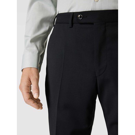 Spodnie do garnituru o kroju slim fit z zapięciem na guzik Digel 28 Peek&Cloppenburg 