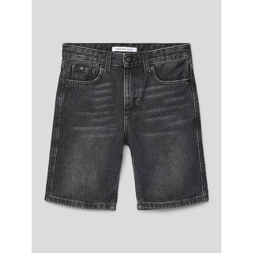 Szorty jeansowe o kroju relaxed fit z 5 kieszeniami ze sklepu Peek&Cloppenburg  w kategorii Spodenki chłopięce - zdjęcie 169222742