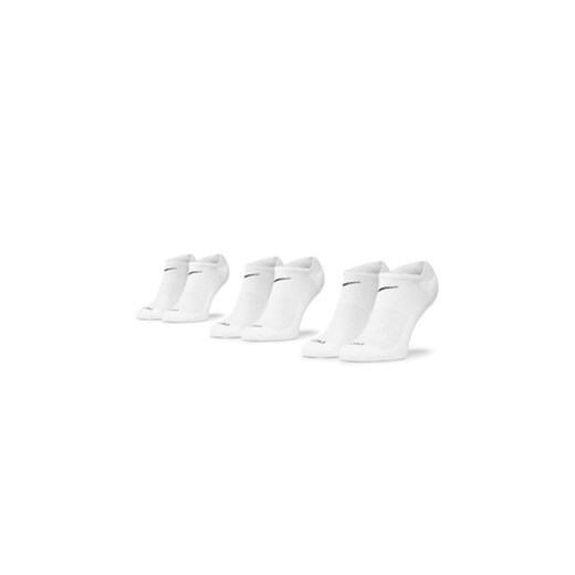 Nike Zestaw 3 par niskich skarpet unisex SX7840 100 Biały Nike 46_50 MODIVO