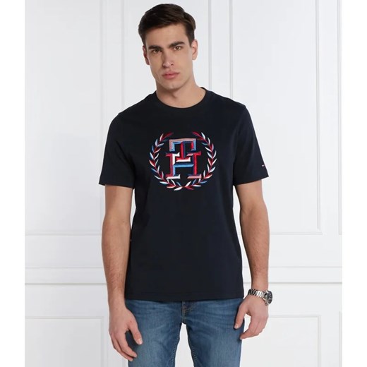 T-shirt męski Tommy Hilfiger z krótkim rękawem na wiosnę 