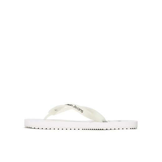 Calvin Klein Jeans Japonki Beach Sandal Monogram Tpu YM0YM00838 Biały 41 MODIVO okazja