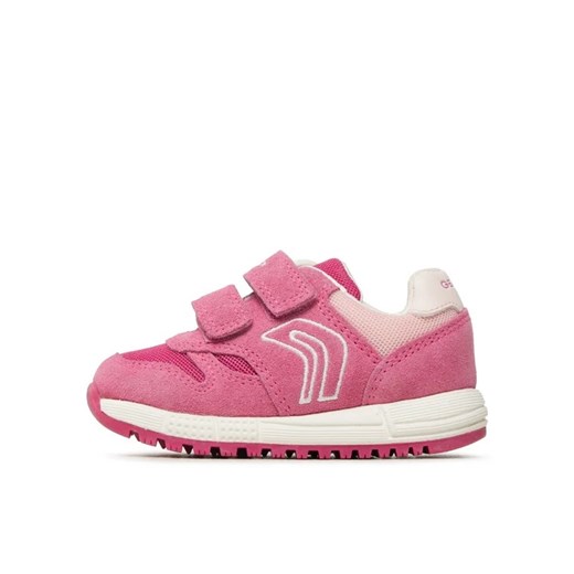 Geox Sneakersy B Alben Girl B023ZA02014C8230 S Różowy Geox 24 promocyjna cena MODIVO