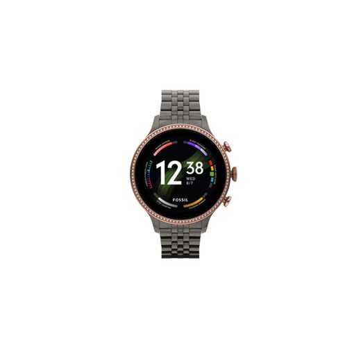 Fossil Smartwatch Gen 6 FTW6078 Szary Fossil uniwersalny MODIVO