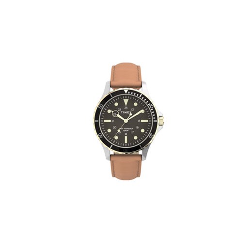 Timex Zegarek Navi XL TW2U55600 Brązowy uniwersalny MODIVO