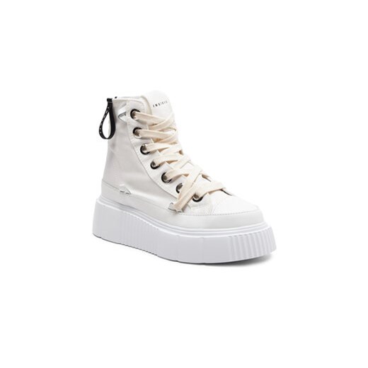 Inuikii Botki Matilda Canvas 30103-024 Biały Inuikii 40 MODIVO