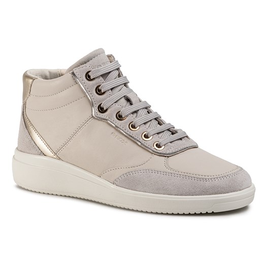 Sneakersy Geox D Tahina E D94BDE 08522 C1002 Off White Geox 35 wyprzedaż eobuwie.pl
