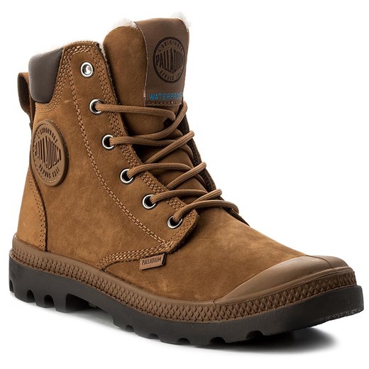 Trapery Palladium Pampa Sport Cuff WPS 72992-697-M Mahogany/Chocolate Palladium 46 eobuwie.pl