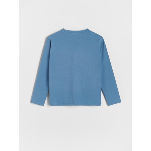 T-shirt chłopięce Reserved z dzianiny z długimi rękawami 