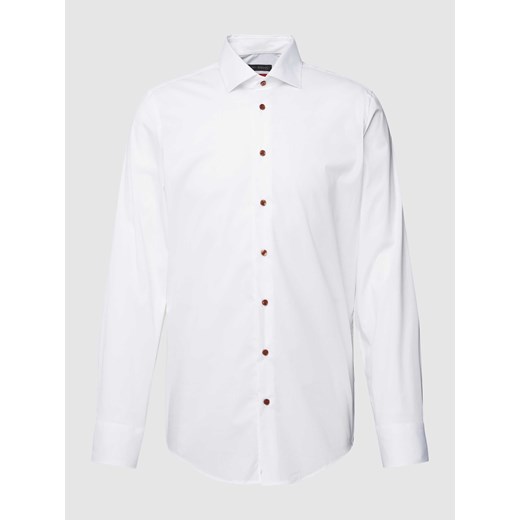 Koszula biznesowa w jednolitym kolorze ze sklepu Peek&Cloppenburg  w kategorii Koszule męskie - zdjęcie 169239303