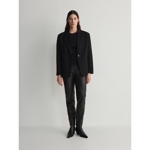 Reserved - Bawełniany t-shirt - czarny Reserved XL Reserved