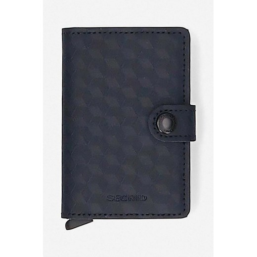 Secrid portfel kolor czarny Portfel Secrid Miniwallet Optical MOP-BLACK-TITANIUM ze sklepu ANSWEAR.com w kategorii Portfele męskie - zdjęcie 169242582