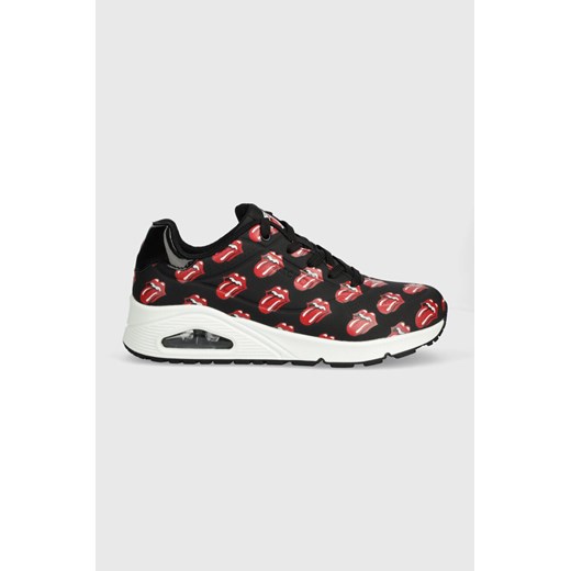 Skechers sneakersy SKECHERS X ROLLING STONES kolor czarny ze sklepu ANSWEAR.com w kategorii Buty sportowe damskie - zdjęcie 169243181