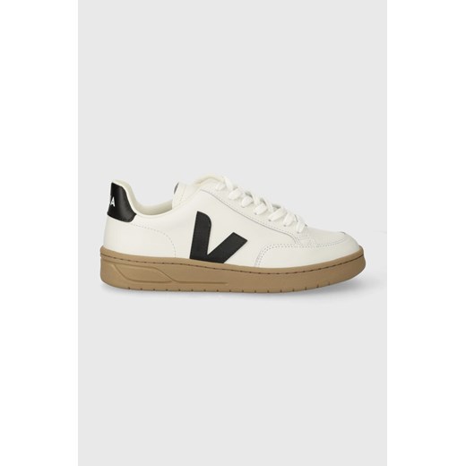 Veja sneakersy skórzane V-12 kolor biały XD0203640 ze sklepu PRM w kategorii Buty sportowe damskie - zdjęcie 169246843