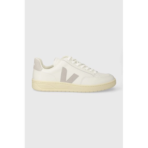 Veja sneakersy skórzane V-12 kolor biały XD0203484 ze sklepu PRM w kategorii Buty sportowe męskie - zdjęcie 169246851